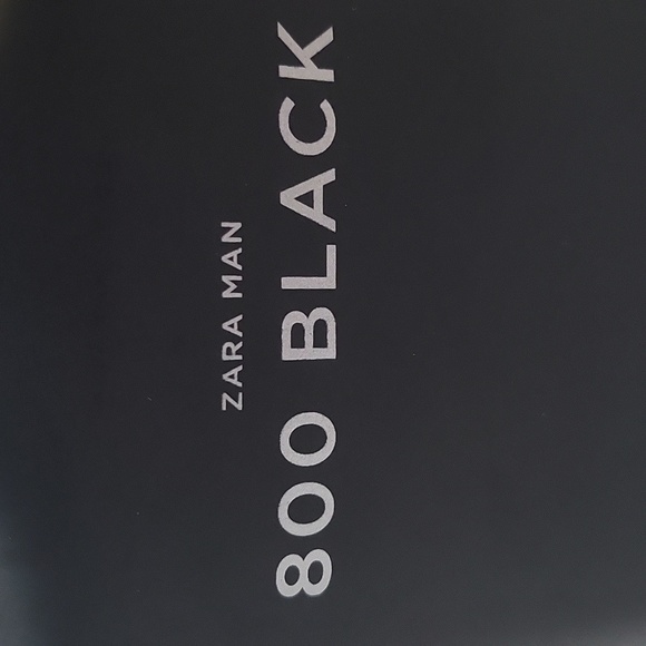 758- Zara 800 Black Men's Made In Spain - Picture 3 of 4